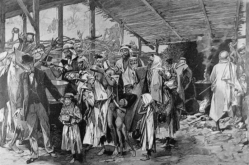 La famine en Algerie/ 1893